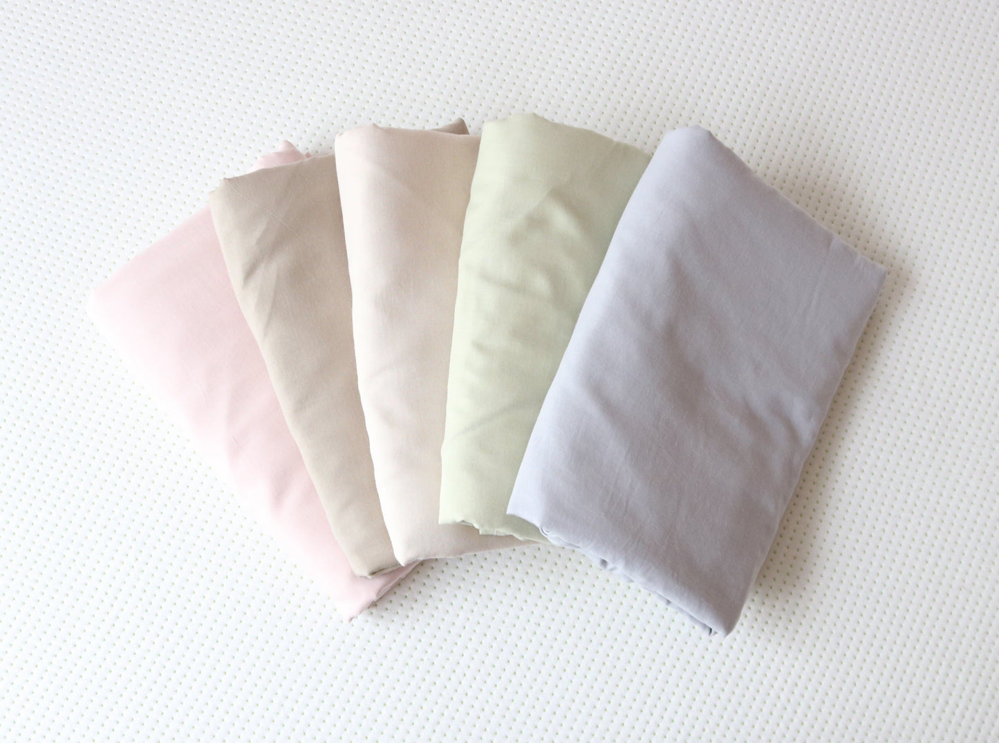 Single layer gauze Japanese bleached fitted sheets