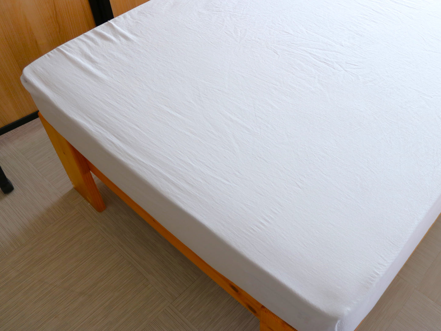 Single layer gauze Japanese bleached fitted sheets