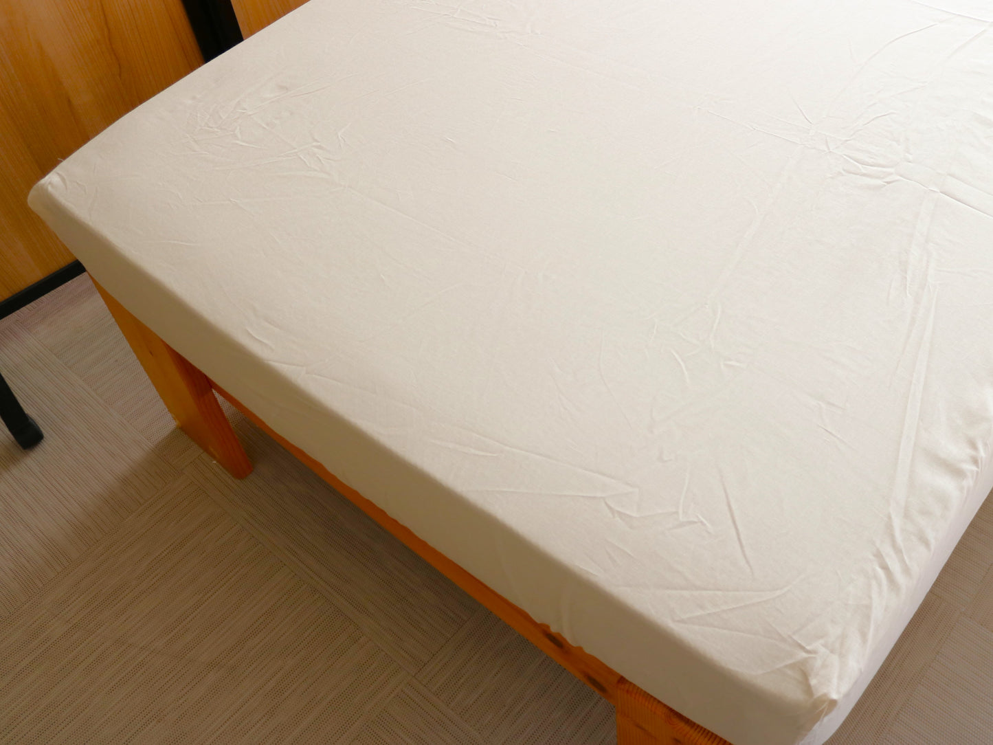 Single layer gauze Japanese bleached fitted sheets