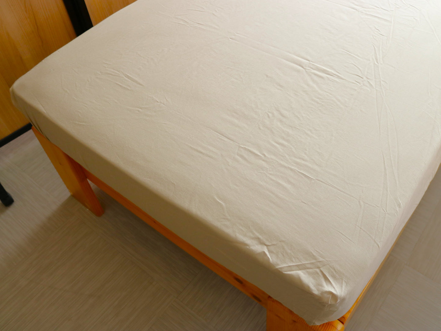 Single layer gauze Japanese bleached fitted sheets