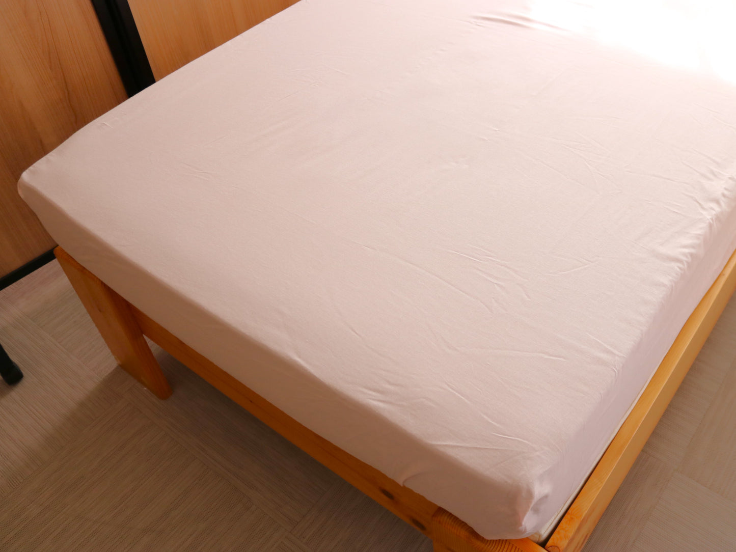 Single layer gauze Japanese bleached fitted sheets