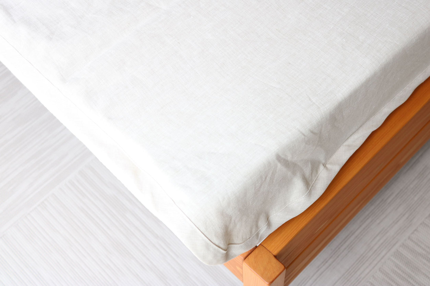 linen double sheets