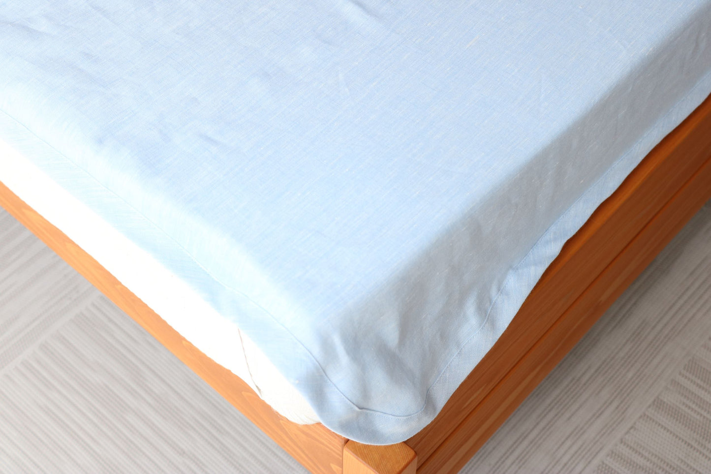 linen double sheets