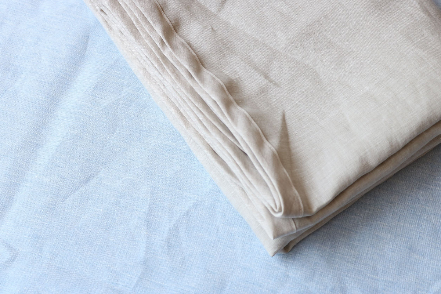 linen double sheets
